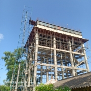 Concreting of side wall II lift on 25-06-2021