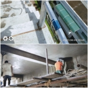 OHSR Inside plastering and handrail fixing work 