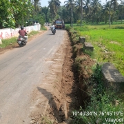 Road restoration work 