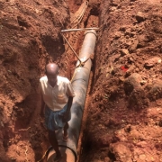 400 mm DI Gravity main -Chirakkal-Kattampally-Mayyil-Kololam Road