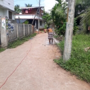Pipe  laying work