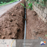 PVC PIPE LAYING IS ON PROGRESS @ MANGATTIDAM(Nirmalagiri)