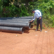 DI PIPE STACKED