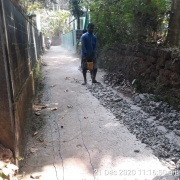 Pipe  laying work