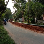 pipe line work at veliyanad panchayath