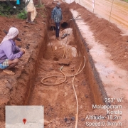 Laying of distribution main DI pipes from Elambra OHSR