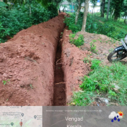 JJM MANGATTIDAM DISTRIBUTION PIPE LAYING