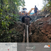 Common Gravity main from Valiyavelicham to Sump at Pathippalam