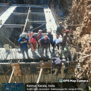 Construction of 6.00LL Capacity GLSR AT Kanhirad (Thilenkery GP)