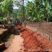 Pipe  laying work