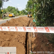 200mm 300mm DI k9 pipe laying