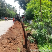 90mm 6kg pipe laying 