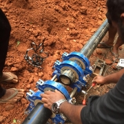 PE pipe joniting