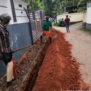 pipe laying work