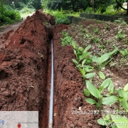 90mm pvc laying 