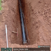 Mangattidam Panchayath,Distribution Pipe Laying  (200mm DI)