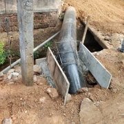 Cherani to thadaparamba pumping main work 