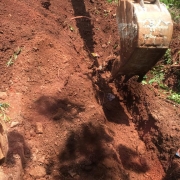 500 MM GRAVITY PIPE LINE LAYING STARTING