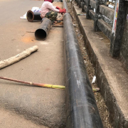 Culvert crossing works