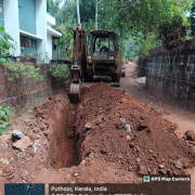 JJM KUNNOTHUPARAMBU GP DISTRBUTION DI PIPE LAYING