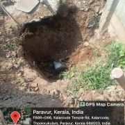 Leak rectification at south side of Kalarkod Mahadava Temple Road
