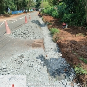Road restoration work 