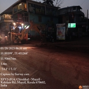 Pipe laying along Mayyil KRFB Road