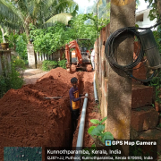 JJM KUNNOTHUPARAMBA DISTRIBUTION PIPE LAYING