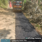Noolpuzha panchayat-Road restoration work on progress