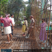 Construction of 0.7LL OHSR cump Pump House at Panayathamparamba