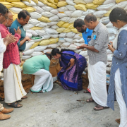 foundation stone laying ceremony of OHSR at Bishop Jerome Nagar