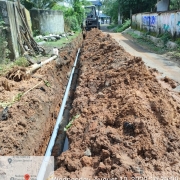 Laying of 200 DI