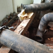 Distribution pipe line from Elambra OHSR