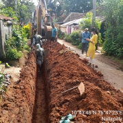 Laying of 200 DI