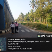 JJM NEW MAHE GP GRAVITY LINE ROAD CROSSING SITE INSPECTION