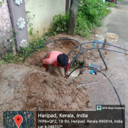 Harippad muncippality ward 7 house connection work started