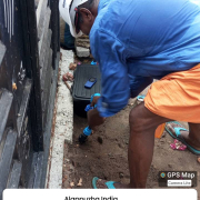 Meter connecting @ Amrut FHTC 