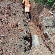 200 mm DI Gravity main-
