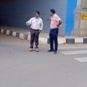 JJM NEW MAHE GP GRAVITY LINE ROAD CROSSING SITE INSPECTION