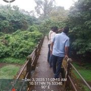 Site inspection at irrigation AE