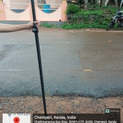 Survey work in progress - Chemberi