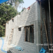 Substation building at RWPH- roof slab shuttering work