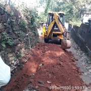 Pipe  laying work