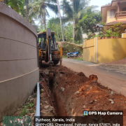 JJM KUNNOTHUPARAMBA DISTRIBUTION PIPE LAYING(PVC PIPE)