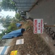 Pipe laying work