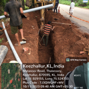  KEEZHALLUR ZONE-1 Distribution, DI LAYING