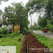 250mm DI k9 pipe laying