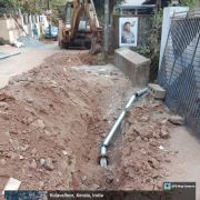 JJM KUNNOTHUPARAMBU GP DISTRBUTION  PIPE LAYING