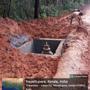 SLUICE VALVE CHAMBER  WORK AT KOLACHERRY GRAVITY MAIN