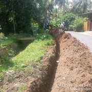 90mm pvc laying